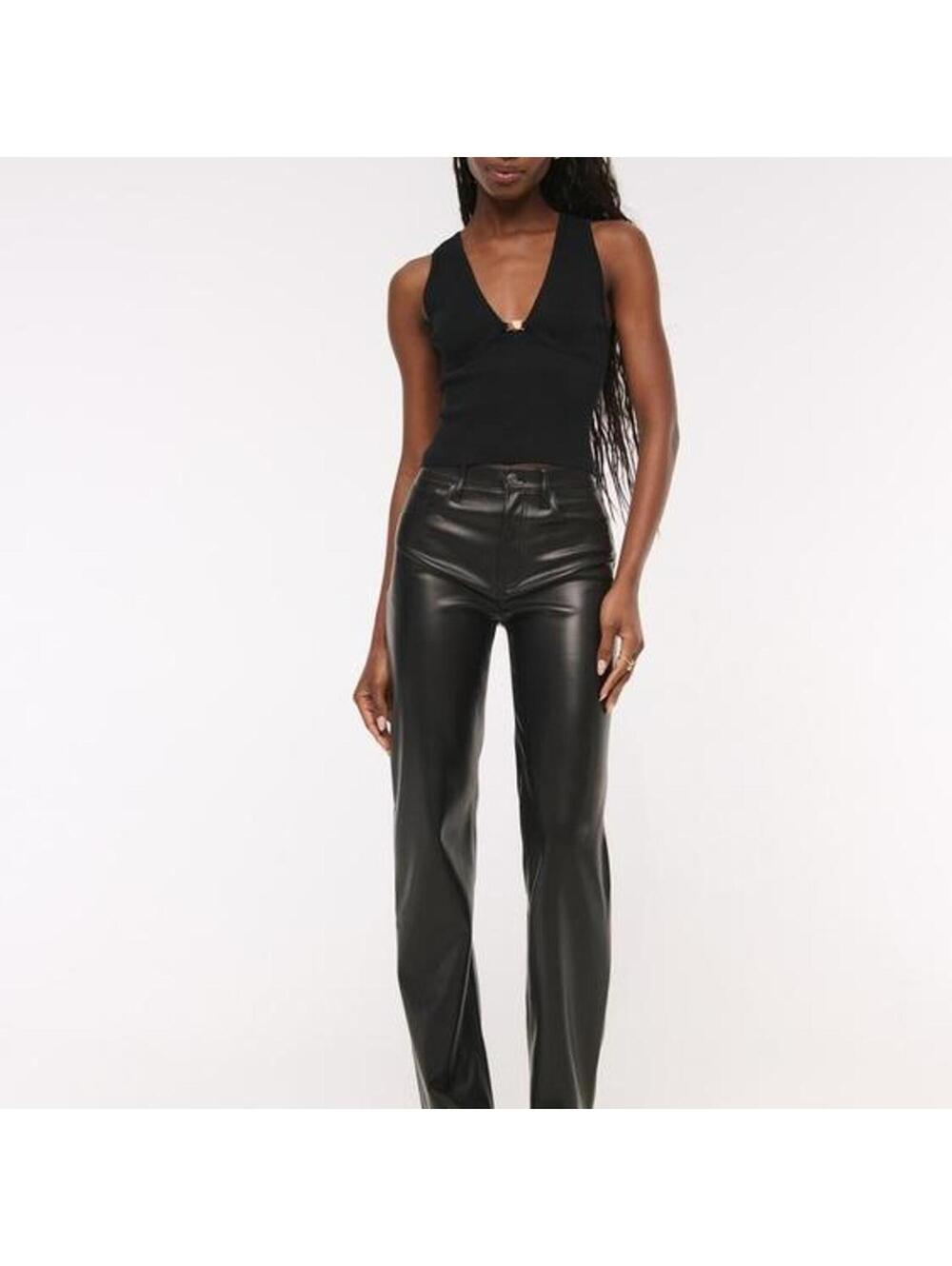 Abercrombie & Fitch Women's Black Trousers